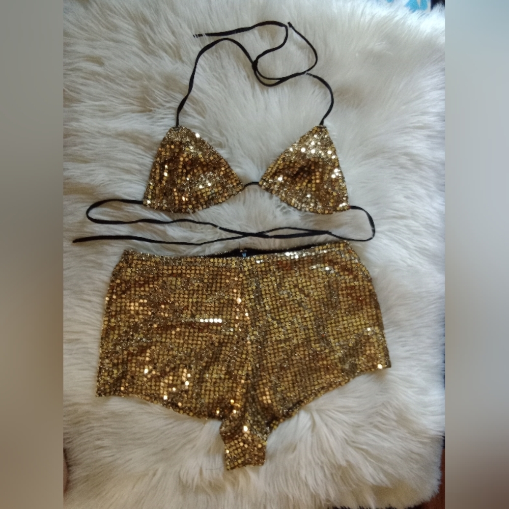 Vintage lingerie outfit